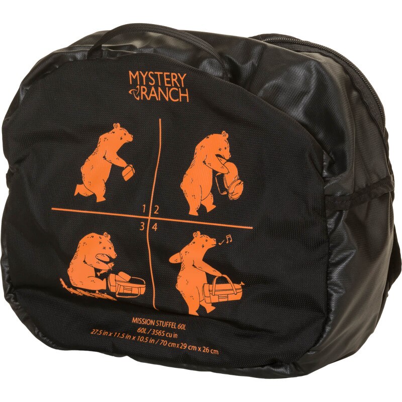 Mission Stuffel - Black - 45L (Stuffed)